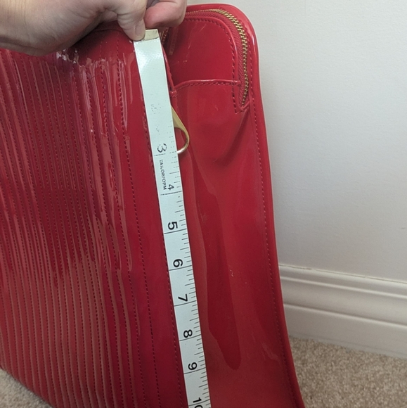 Ted Baker Red Patent Large Bag/Tote - Picture 11 of 11